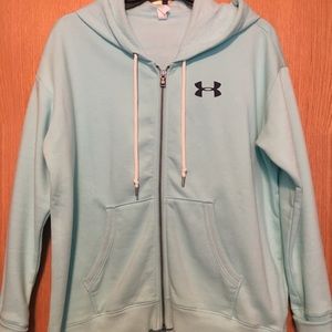 Under armor zip up hoodie